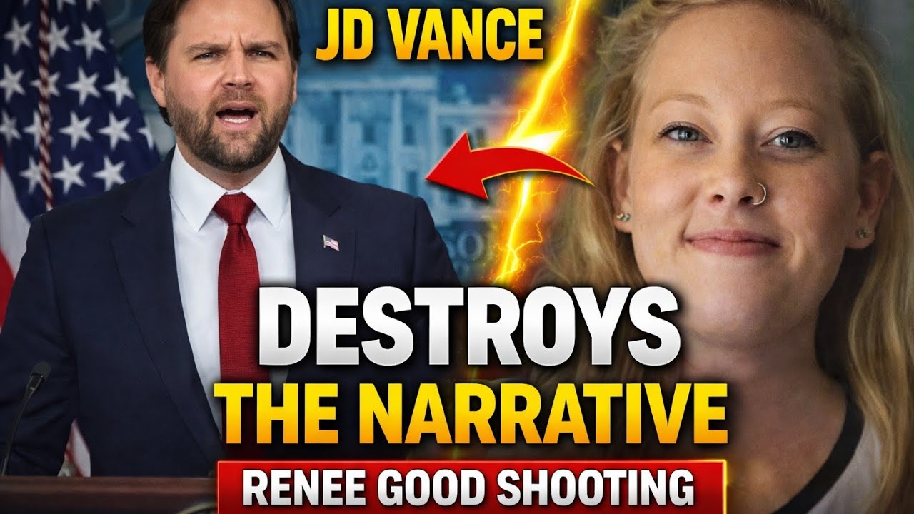 JD VANCE DESTORYS THE LEFTS NARRATIVE ON THE SHOOTING OF RENEE GOOD!