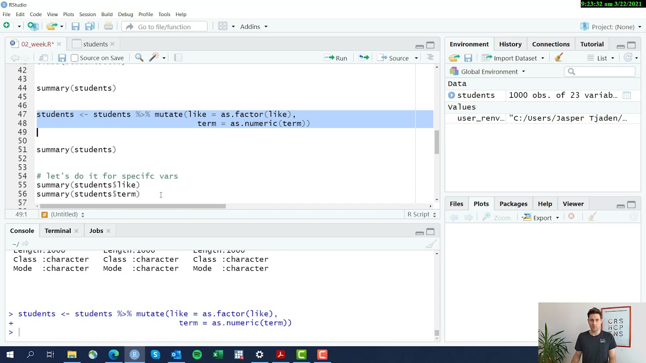 Week 2: Exploring dataset
