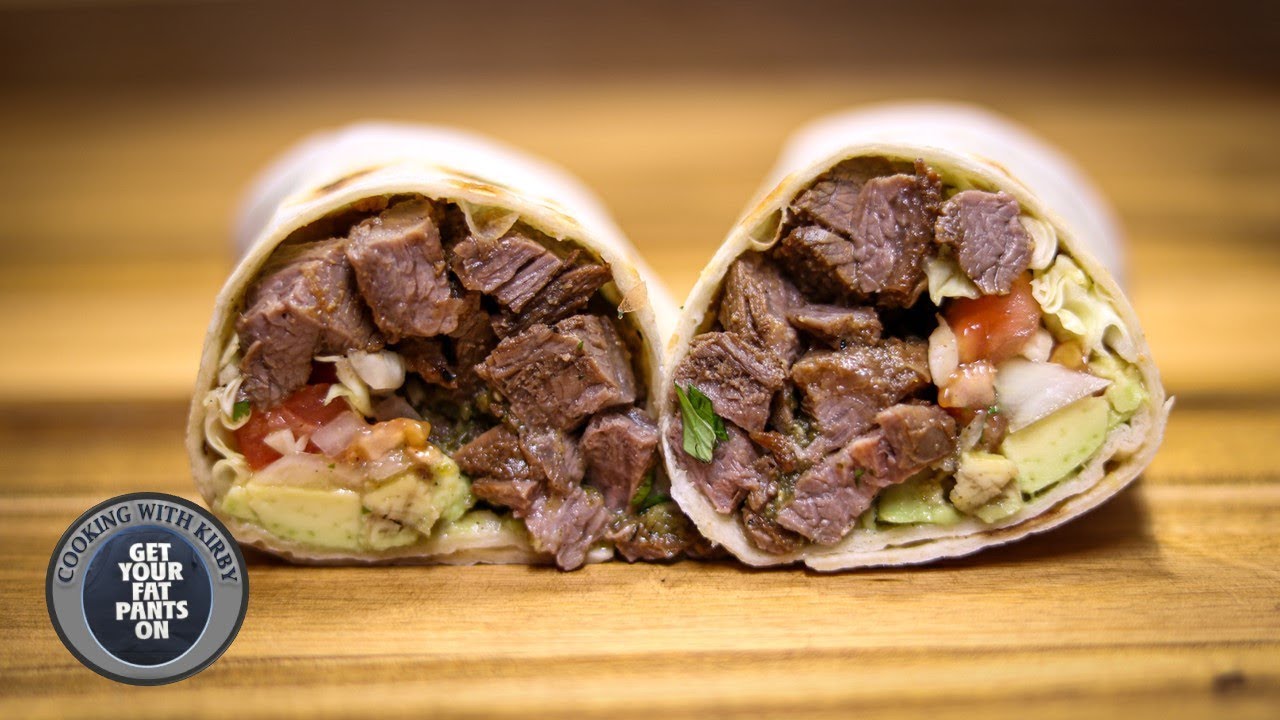 Carne Asada Burrito - Mexican Food - Blackstone Griddle