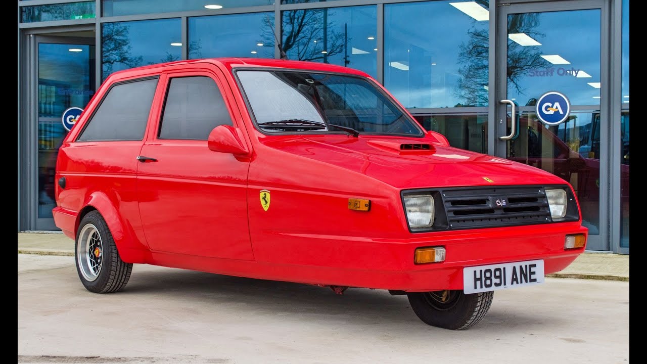 Lot 14 - 1990 Reliant Robin Ferrari tribute