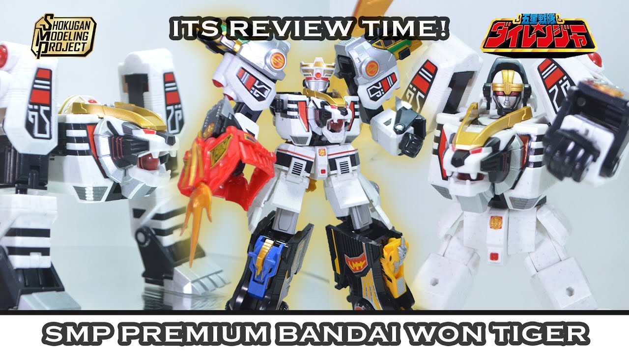 PUAS BANGET! REVIEW SHOKUGAN MODELING PROJECT PREMIUM BANDAI WON TIGER DAIRANGER 五星戦隊ダイレンジャー