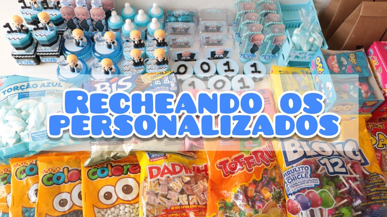 RECHEANDO OS PERSONALIZADOS | Poderoso Chefinho #OliverFaz1