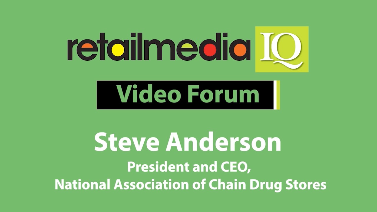 Video Forum: Steve Anderson, NACDS