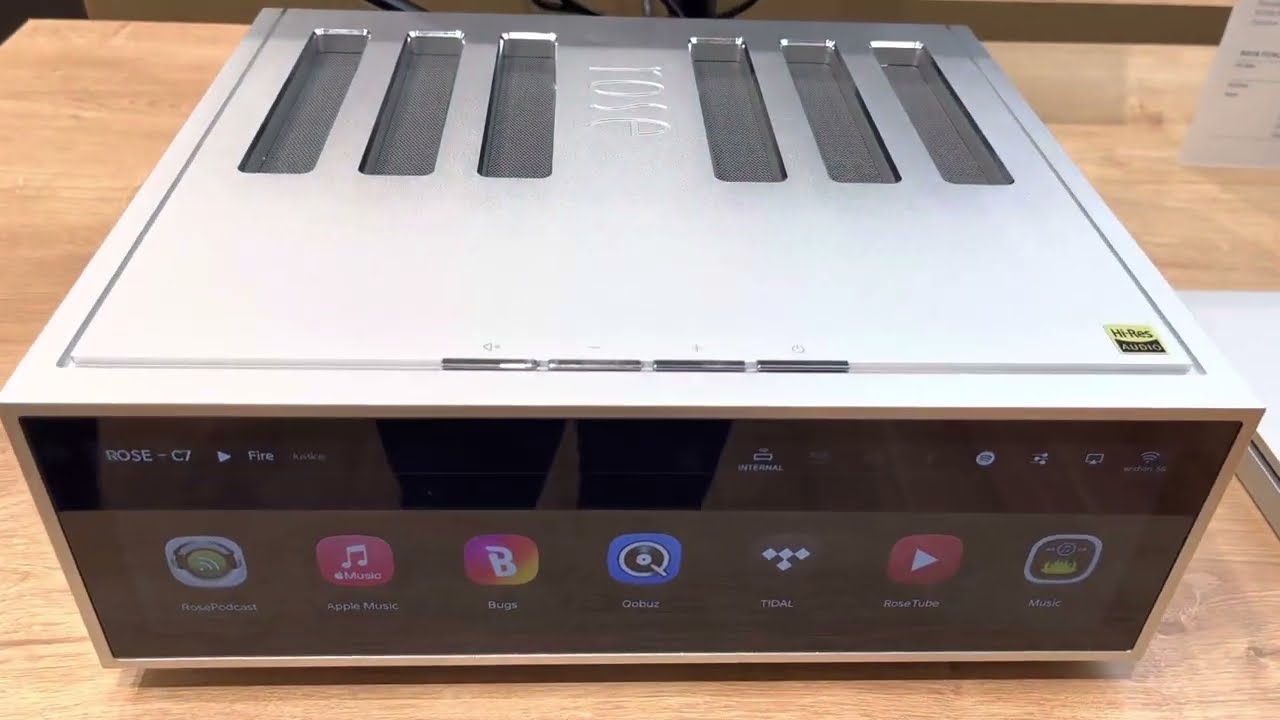 HiFi Rose RS520 | Amplificador con streamer