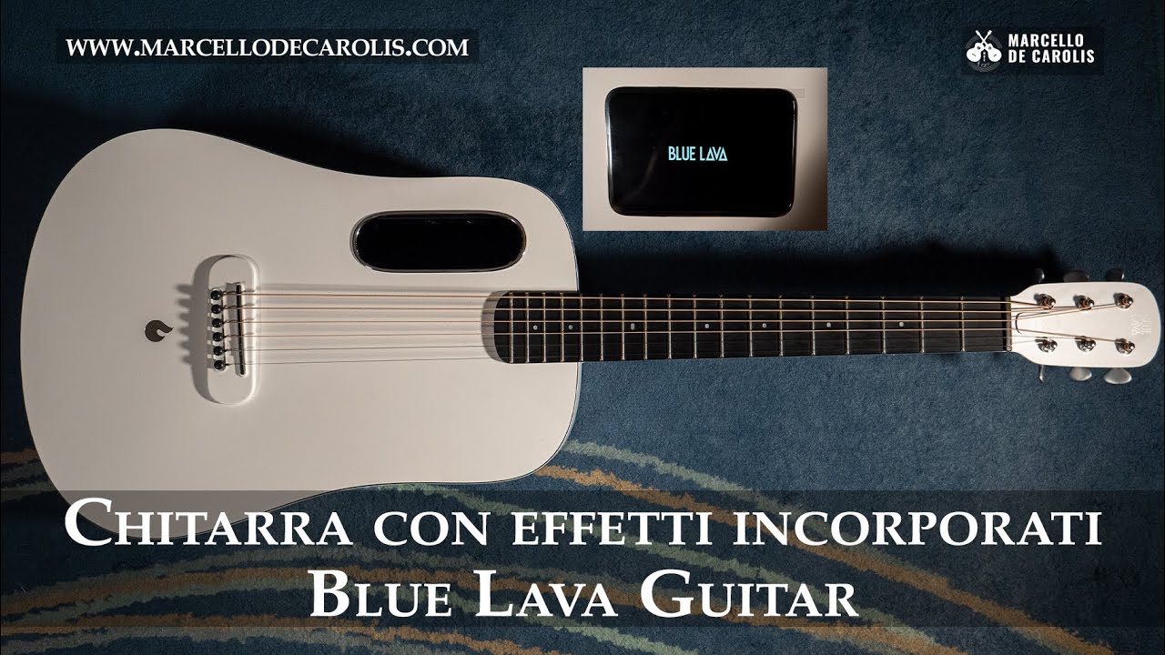 Chitarra con effetti incorporati - Blue Lava