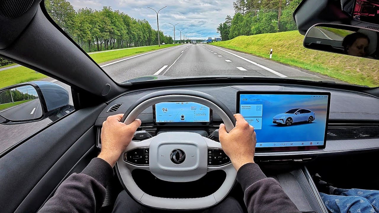 2025 Dongfeng eπ 007 - Тест-драйв POV и Визуальный Обзор
