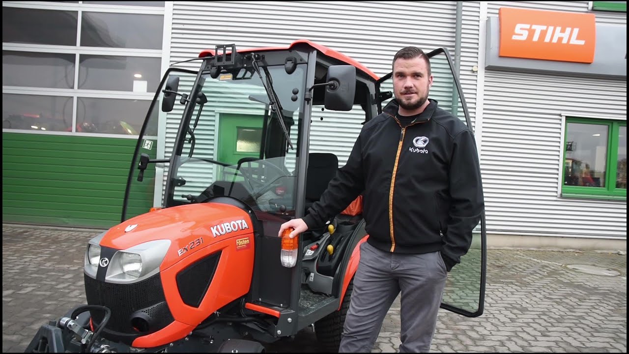 Kubota BX231 Vorstellung