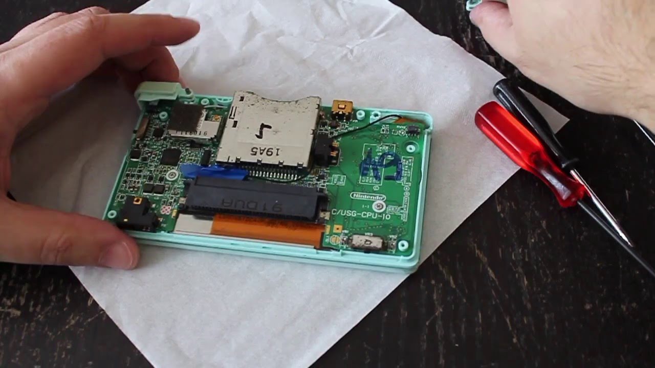 Remplacement écran tactile Nintendo DS Lite