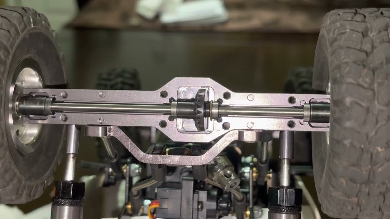 WPL (NOT ORIGINAL) Cheap eBay or Amazon Square Metal Axle Ring & Pinion Gear Set-Up Smooth Running