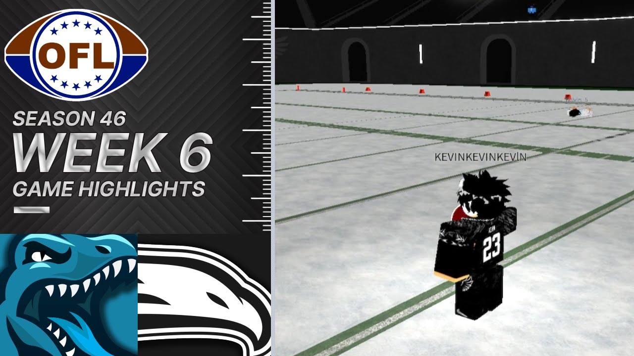 OFL S46 Week 6 | Rockford Raptors @ Korblox Snowhawks | Roblox Football Highlights