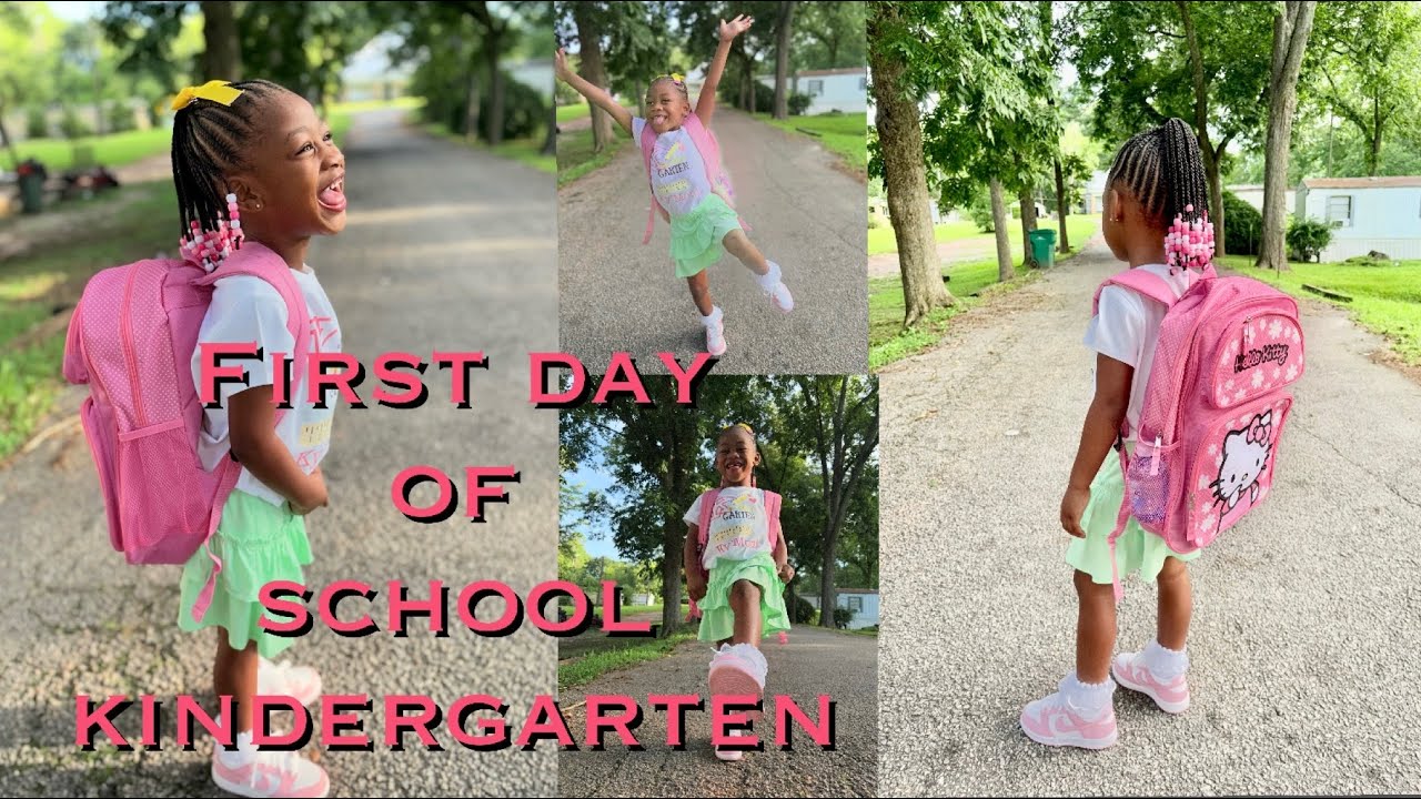 First day of school kindergarten