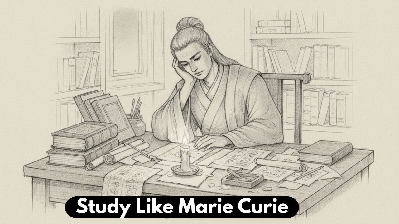 How to Study Like Marie Curie (The System Behind Her Genius)