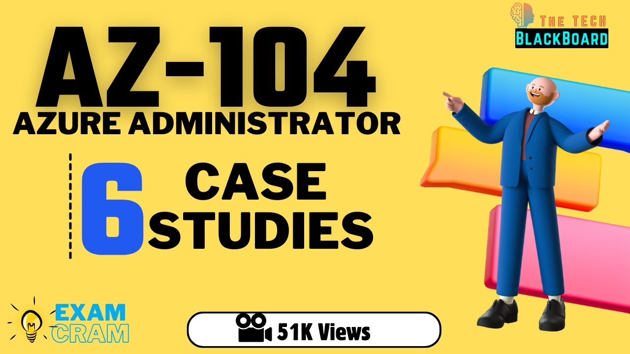 AZ-104 Must-Know Case Study Questions ⚡ Real-World Scenarios You Can’t Skip for the Exam!