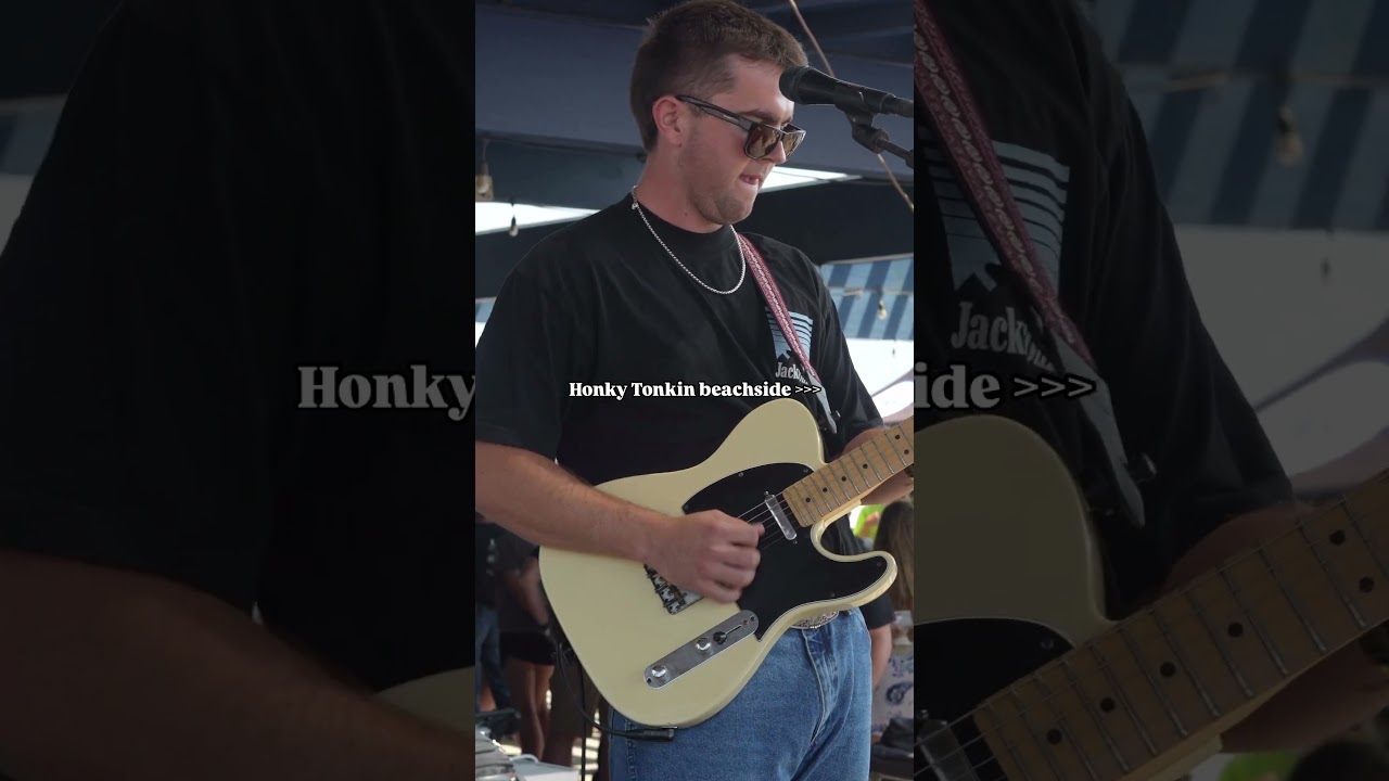 Honky Tonkin beachside #country #countryrock #countryrockmusic