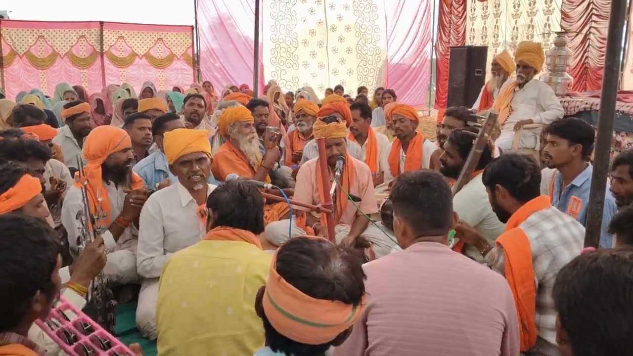 🙏गुरु मारा जीविन मार्ग खोलियो आदिवासी भजन सत्संग वगाई 🚩jay guru malik sant shree gangaram ji mahraj 