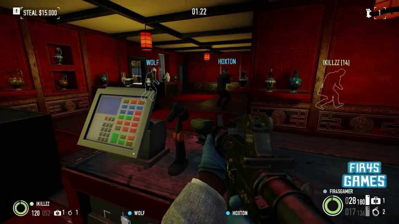 Fir4sGames: PayDay 2 - #2 اللصوص الاقوياء ما يلعبون الا على هارد