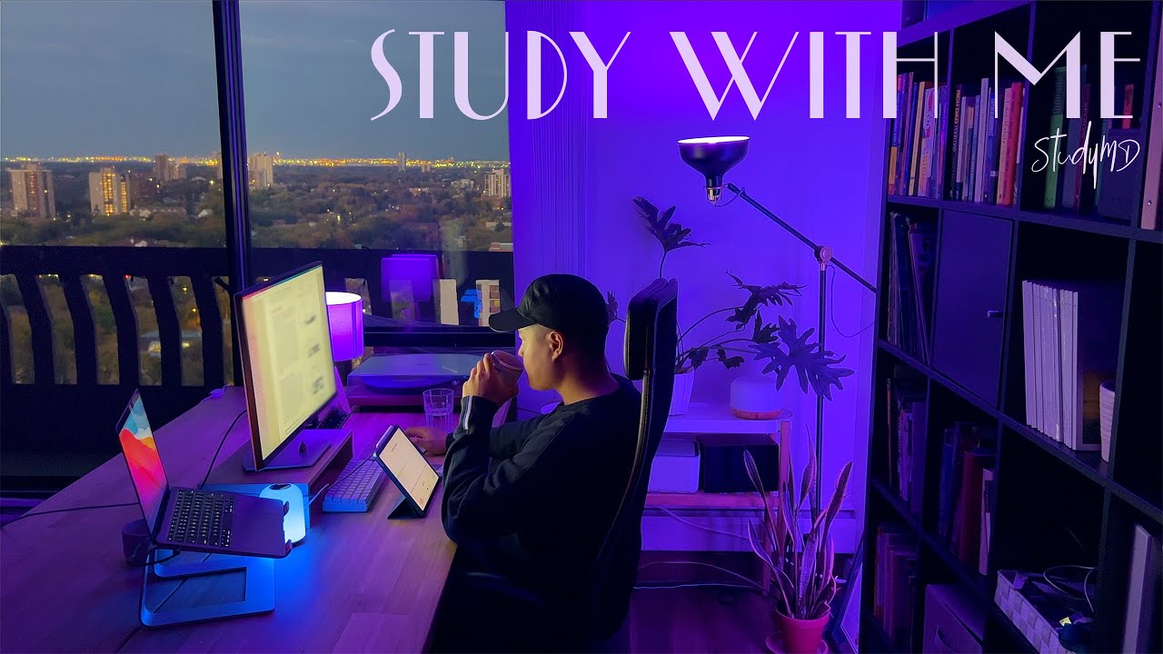 3-HOUR Study With Me | HYPERFOCUS | Quiet Relaxing Piano | Pomodoro 45/15