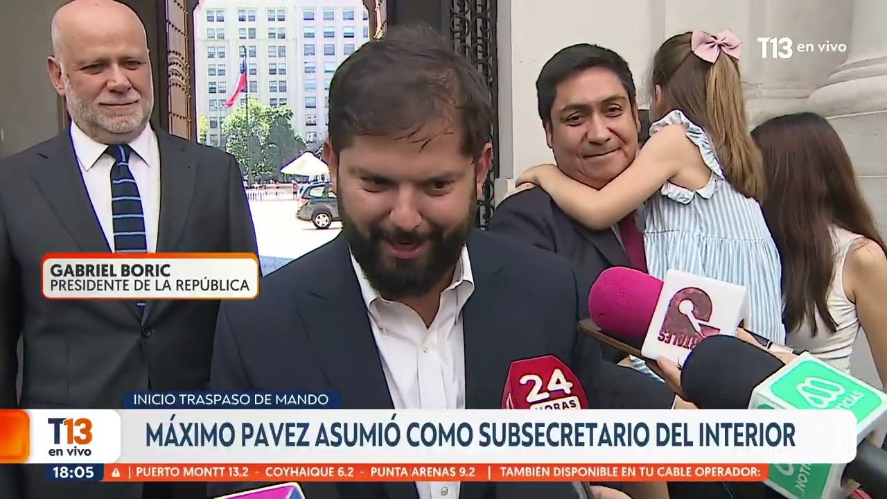 Máximo Pavez asumió como Subsecretario del Interior
