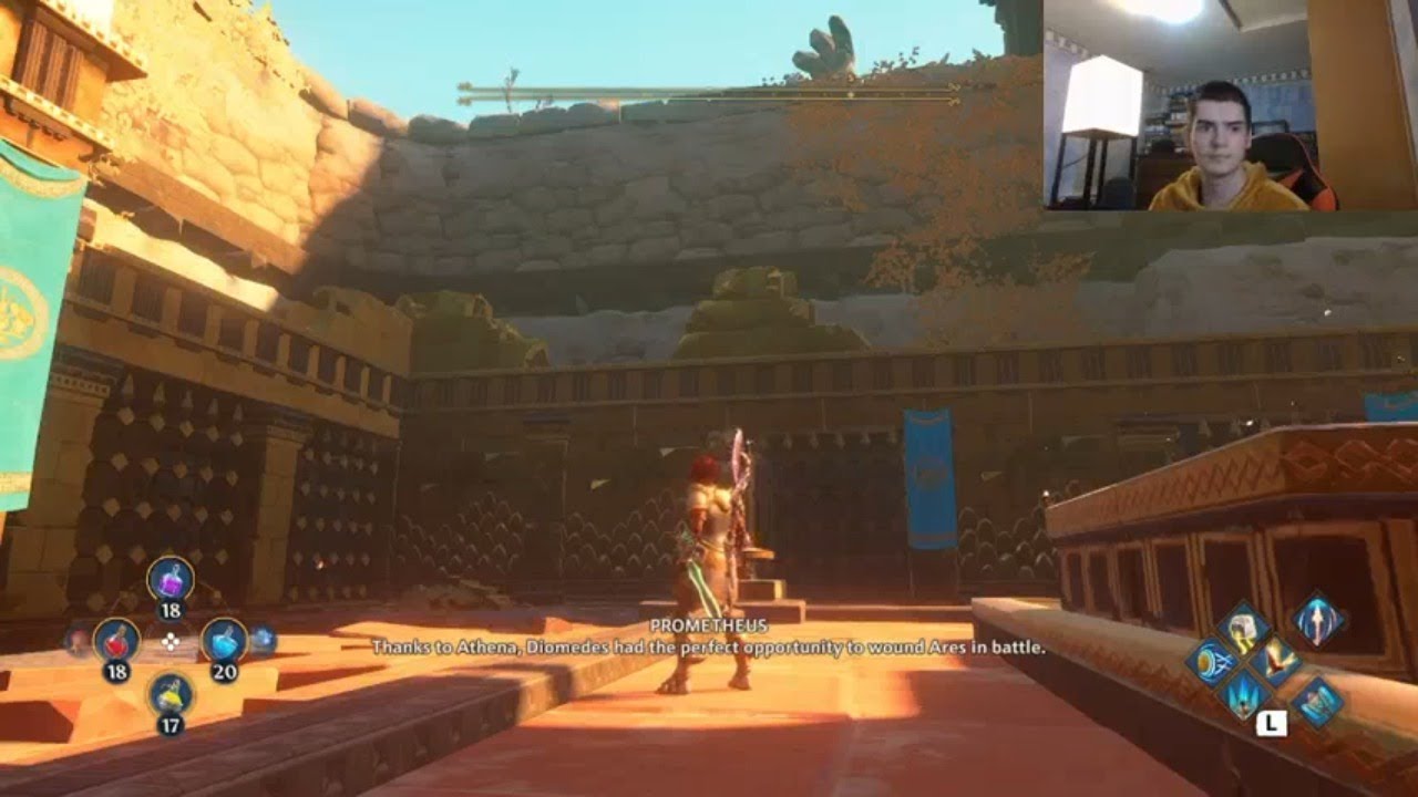 Immortals Fenyx Rising 100% Playthrough Part 64 Forgetting where the god vault is