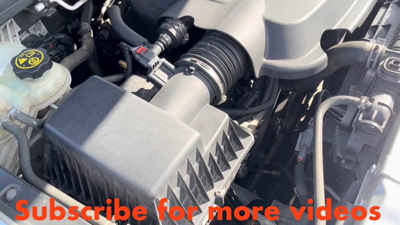 Замена впускного воздушного фильтра 2-го поколения Chevy Colorado GMC Canyon 3.6L V6 2015-2022 гг.