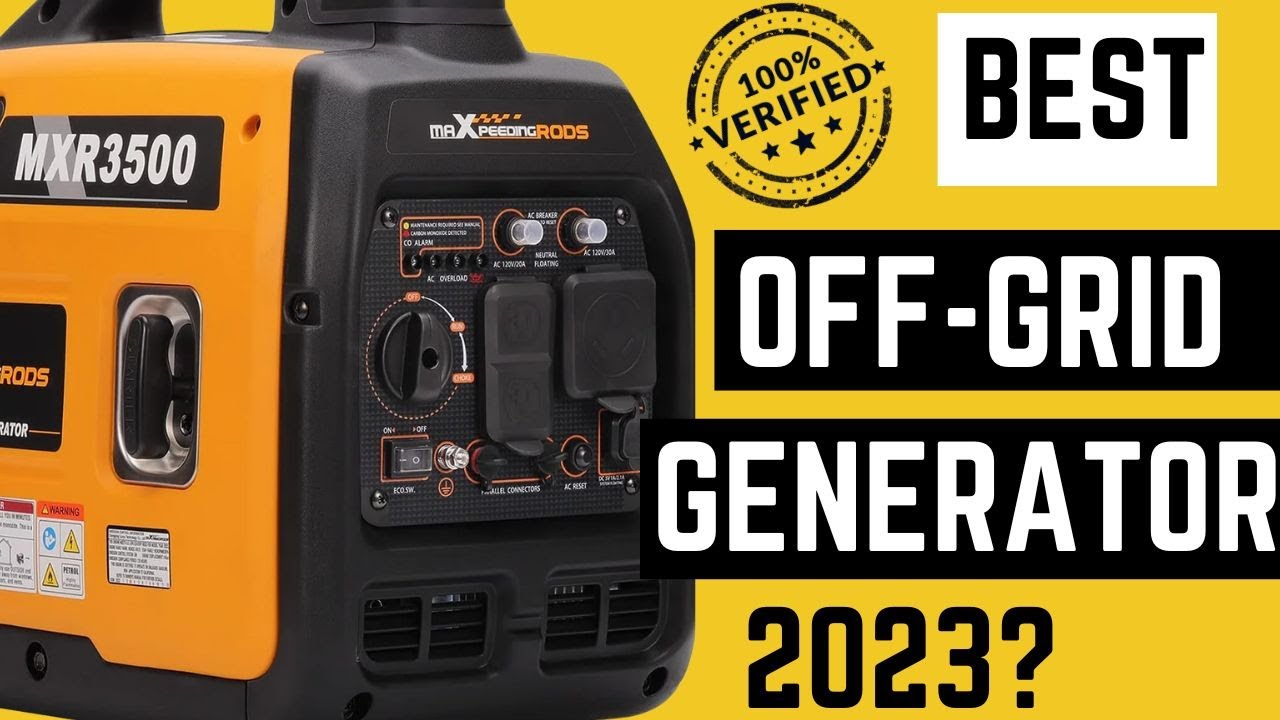 Super Quiet 3500 Watt Generator By Maxpeedingrods For Off-Grid, RV