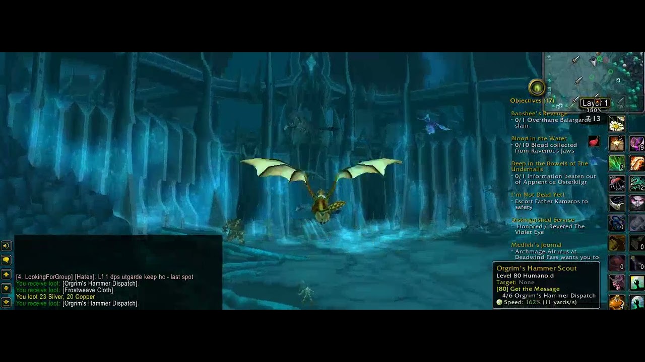Get the Message wrath lich king Quest