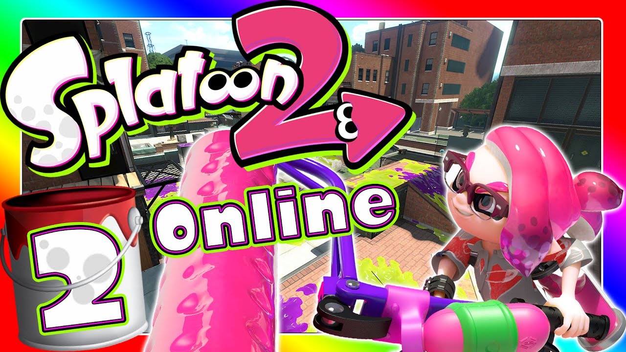Mein erstes Mal mit einem Klecksroller 🎨 SPLATOON 2 ONLINE Part 2