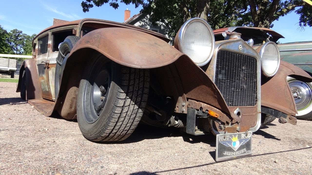 Bagged, Chopped, Sectioned 1930 Studebaker rat rod RatStude