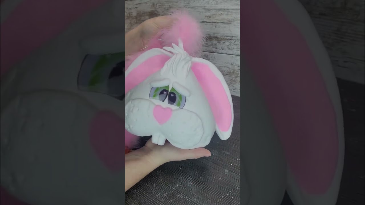 FOAM CLAY BUNNY / DIY BUNNY 