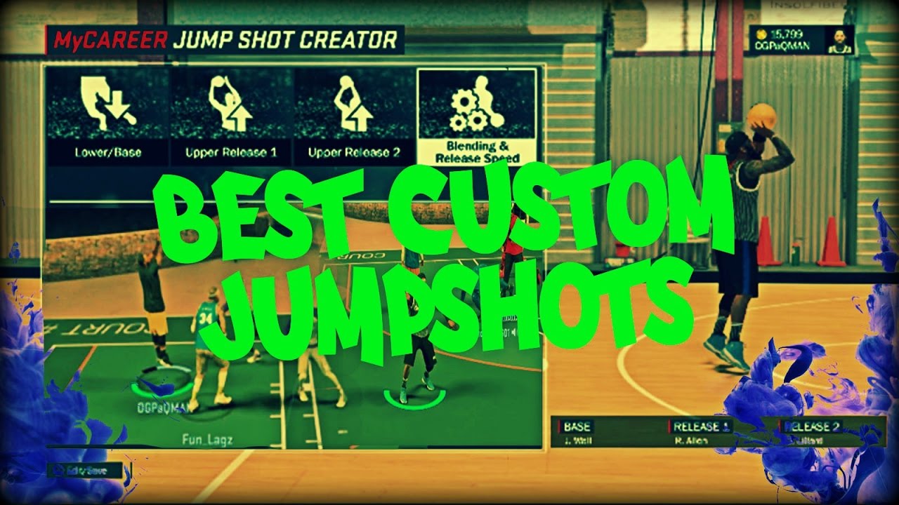 BEST CUSTOM JUMPSHOTS IN NBA 2K17!! TURN YOUR PLAYMAKER INTO A SHARPSHOOTER!! GREEN LIGHTS CENTRAL!!