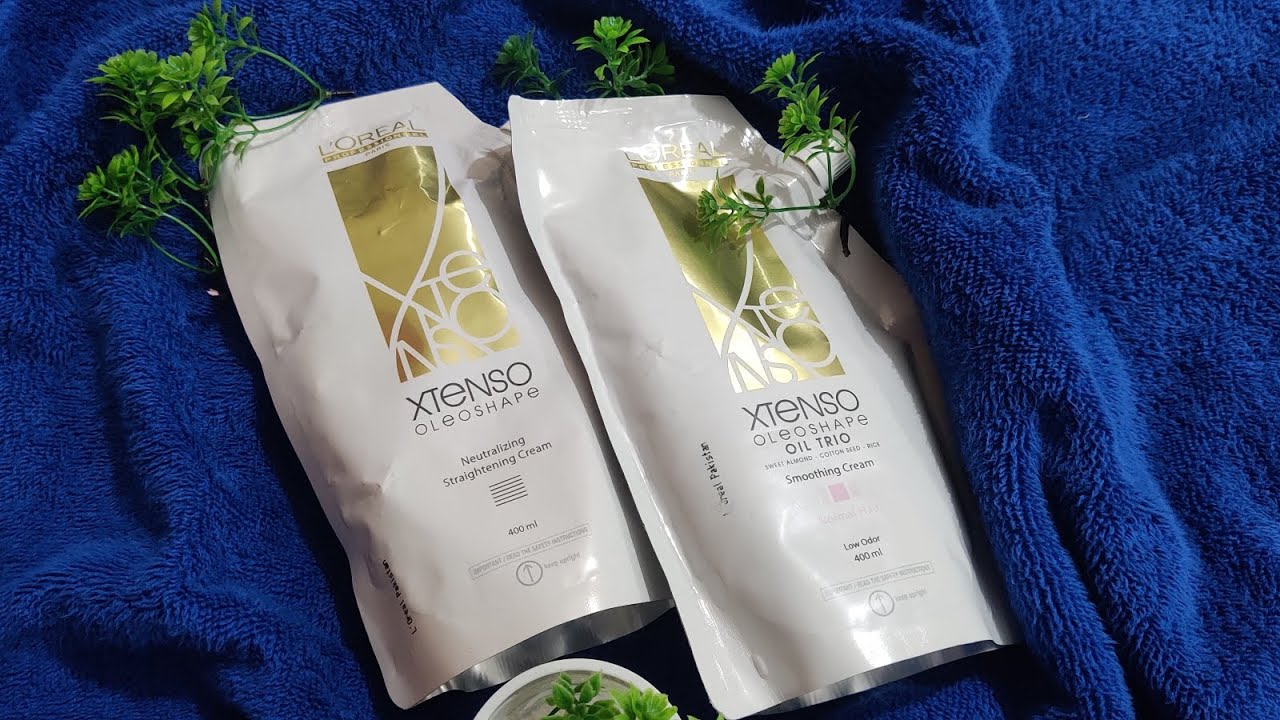 XTenso Oleoshape Full Process | How To Use At Home | Permanent straight Hair | #missasia #xtenso
