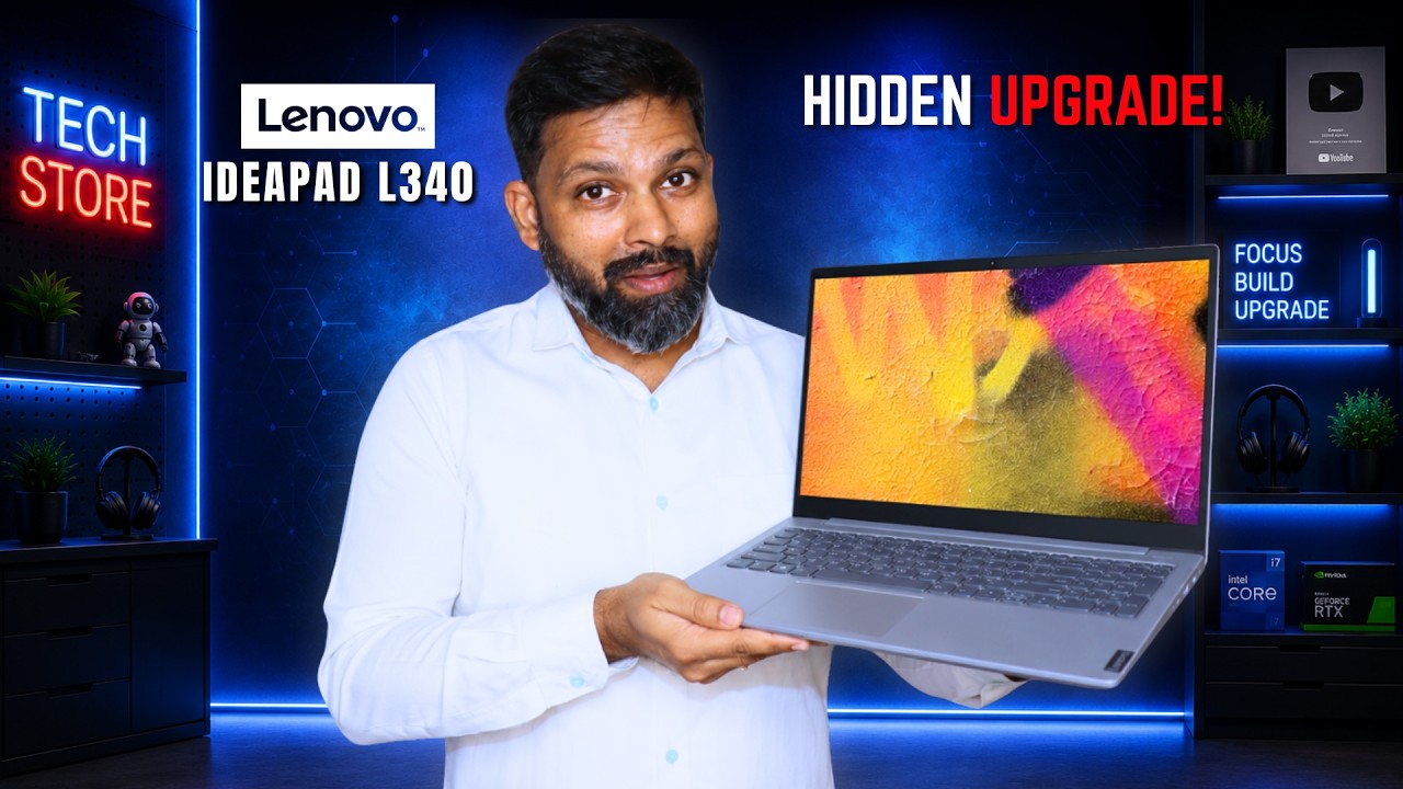 Lenovo Ideapad L340 non gaming: review How to disassemble base replace keyboard m.2 ssd nvme ram