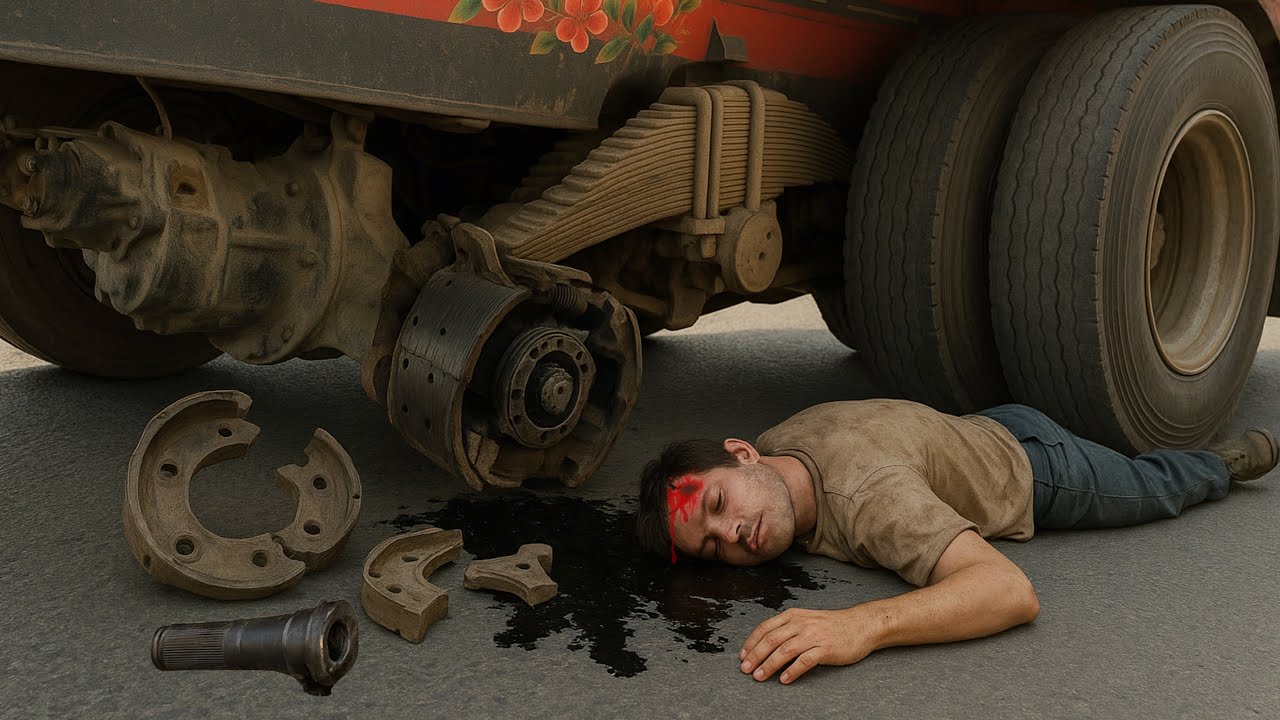 Shocking Truck Breakdown – Axle Housing Split After Heavy Load