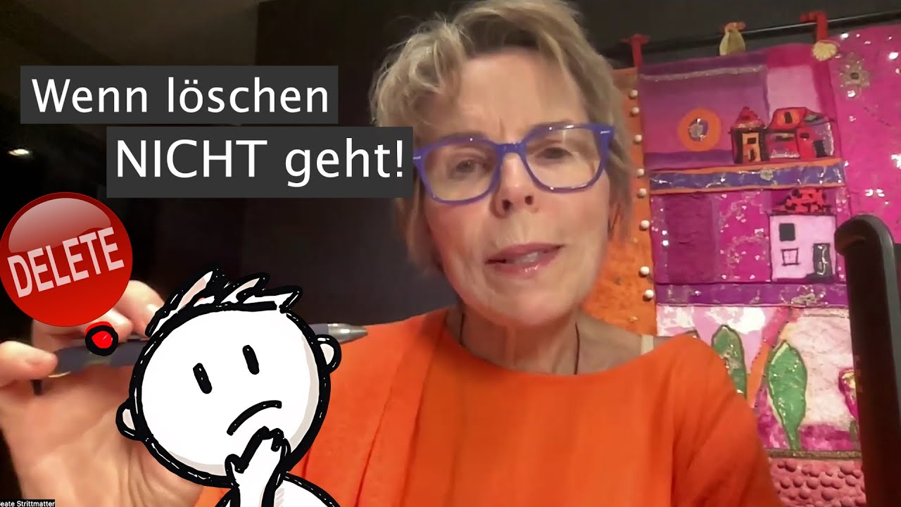 265 Wenn löschen nicht geht