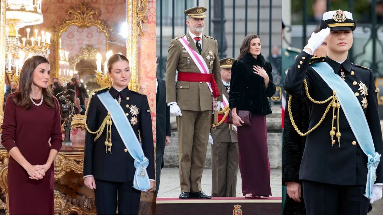 Princess Leonor attends 2025 Military Easter with King Felipe and Queen Letizia