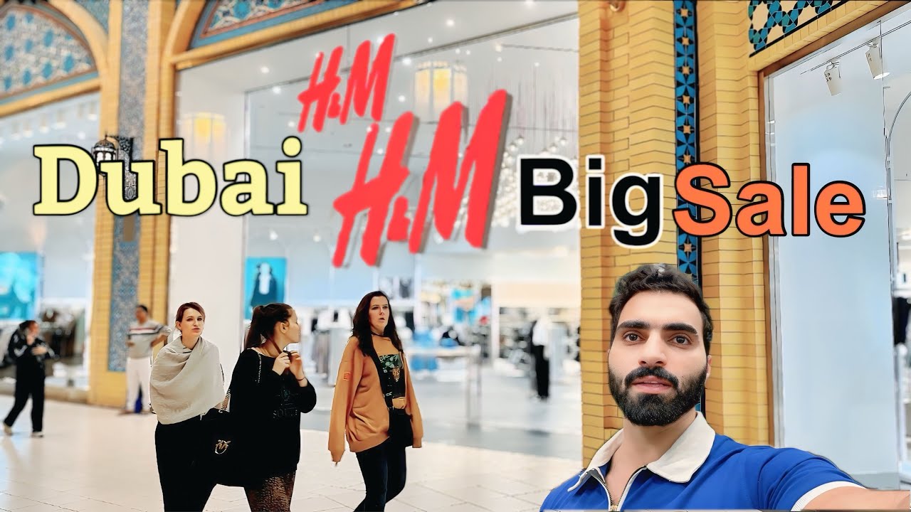 Dubai H&M sale and shopping | ibn Battuta mall dubai | 4k video