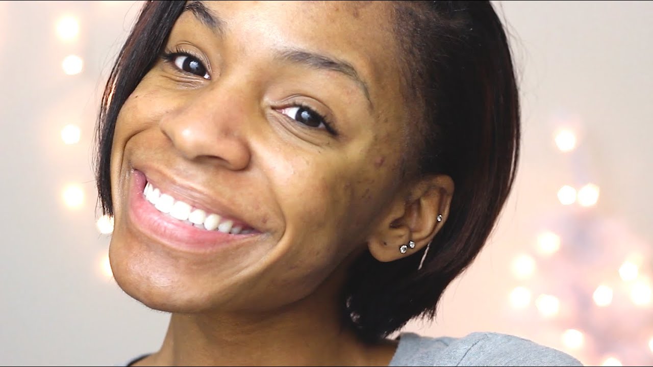 SKINCARE ROUTINE for Sensitive/Acne Scarred Skin | VICKYLOGAN