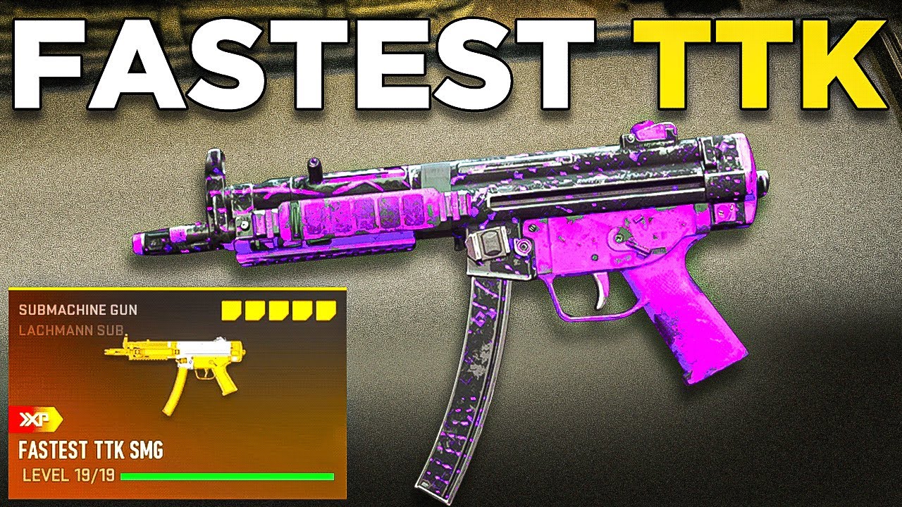the FASTEST KILLING SMG is *BROKEN* in MW2! (Best LACHMANN SUB Class Setup) - Modern Warfare 2