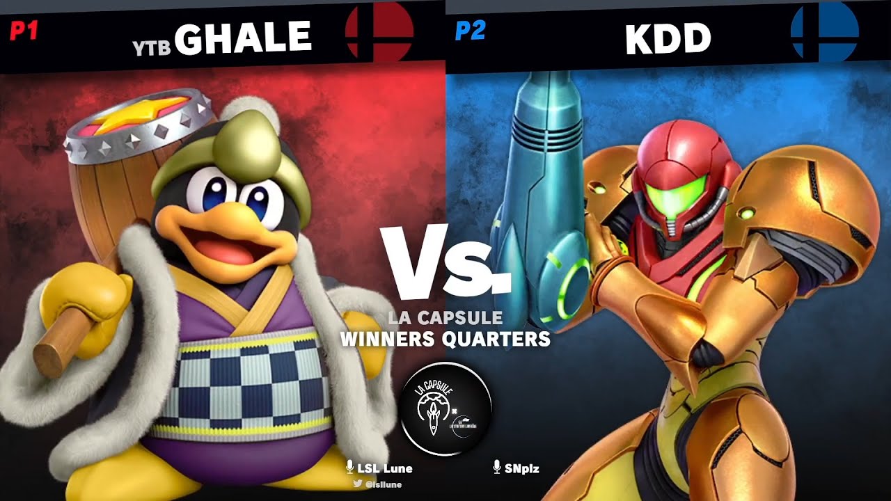 GHALE ( Roi Dadidou ) vs KDD ( Samus ) - La Capsule Online S3 #1