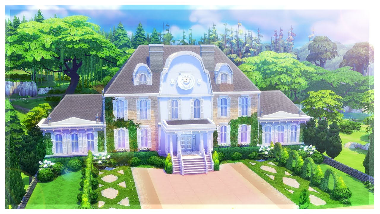 The Sims 4 CLASSIC MANSION l Speed Build