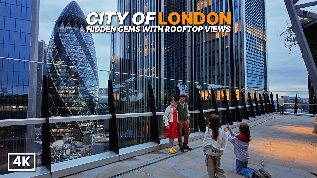 Secret Rooftop Views of London 🌆 Hidden Gems & Afterwork Vibes | St Paul’s to The Garden at 120 Walk