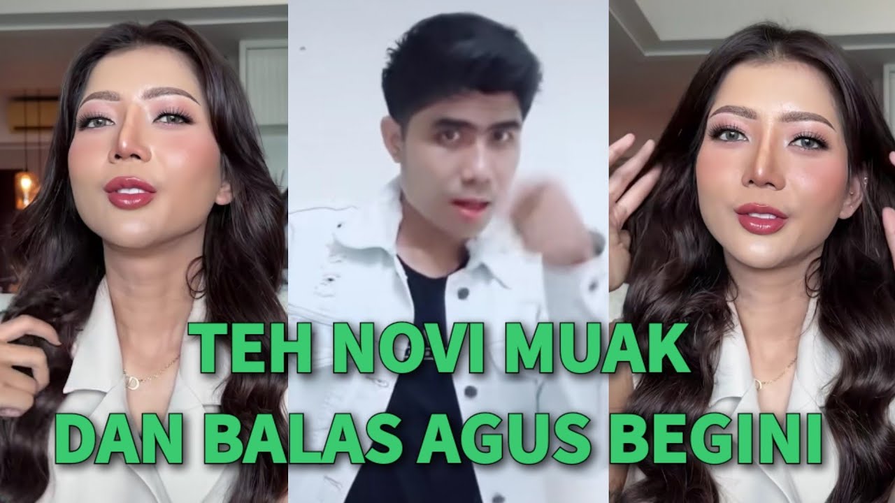 MELEDAK HEBOH!🔥TEH NOVI PRATIWI LABRAK DAN BALAS AGUS SEDIH BEGINI 