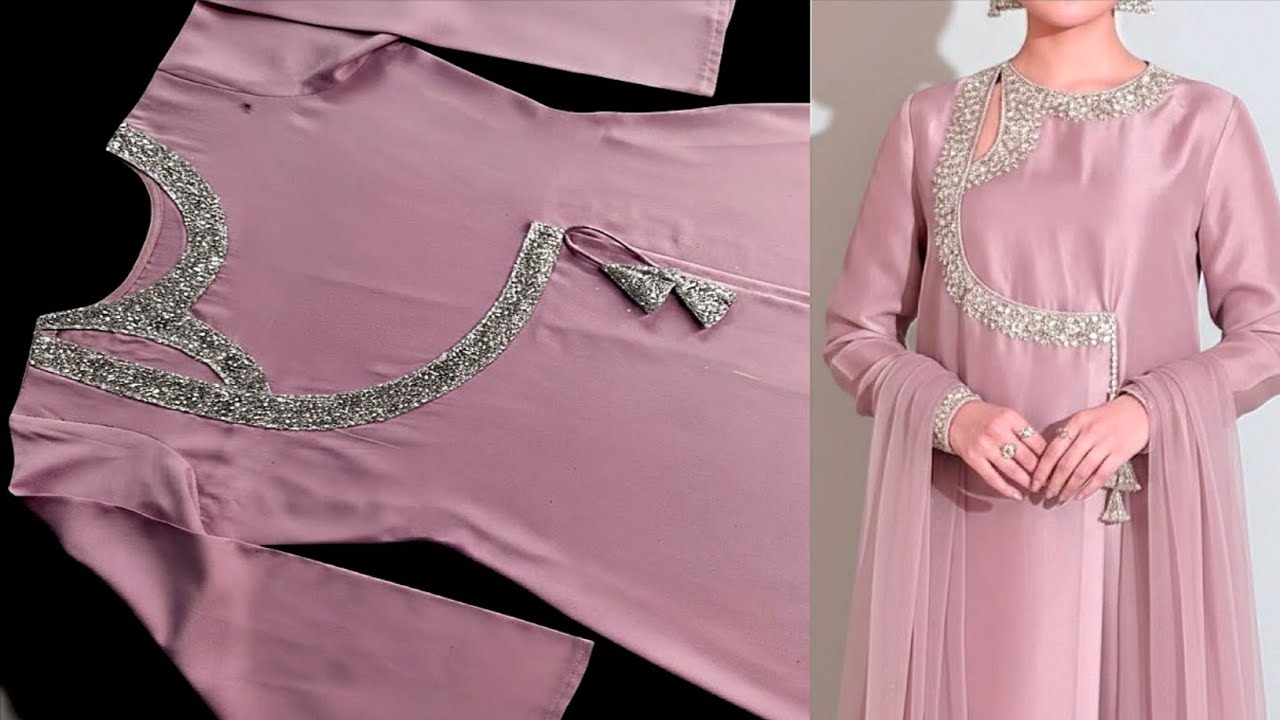 Instagram Viral Dress Design Cutting And Stitching/Trending Cod Set Dress Cutting And Stitching 