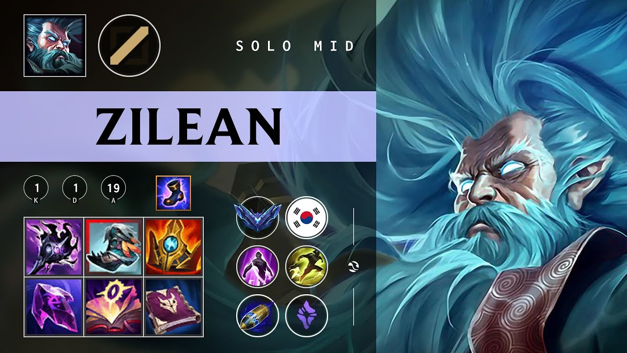Zilean Mid vs Galio - KR Diamond Patch 26.01