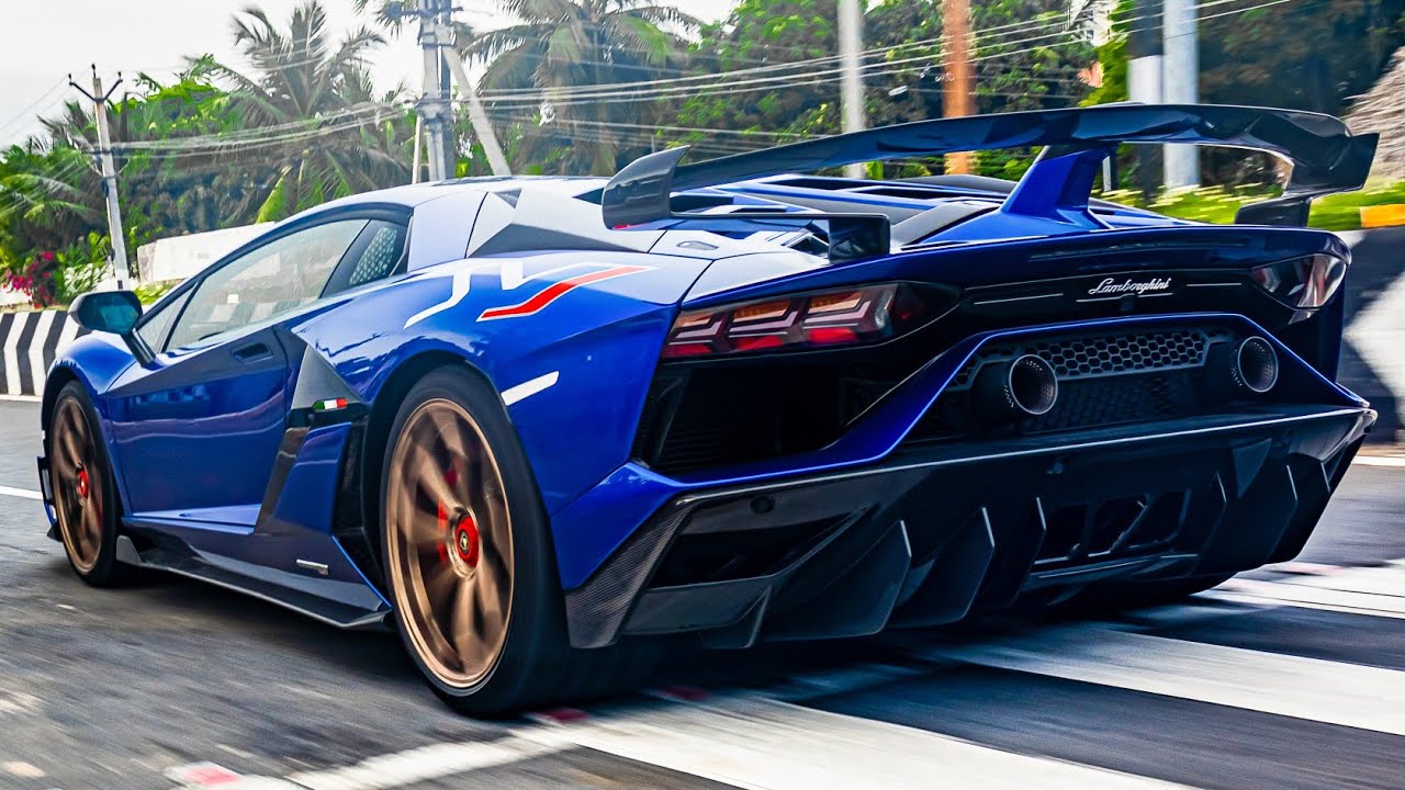 BluSideris Aventador SVJ in Chennai #lamborghini Supercars In India @automotivescenesinchennai