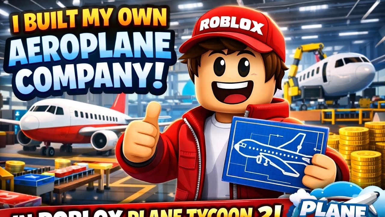 Building the Biggest Airplane Company in Roblox!