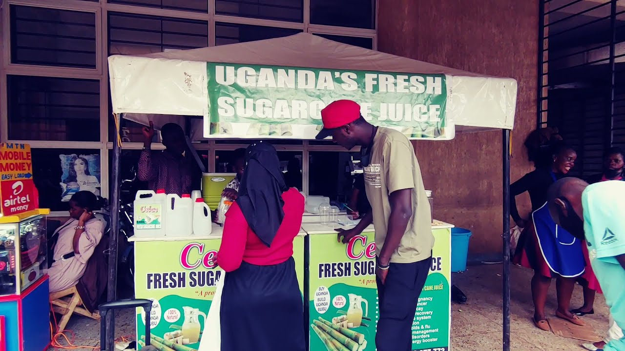 Kampala Taxi Park Area 2021-  Special Sugar Cane Juice 🇺🇬
