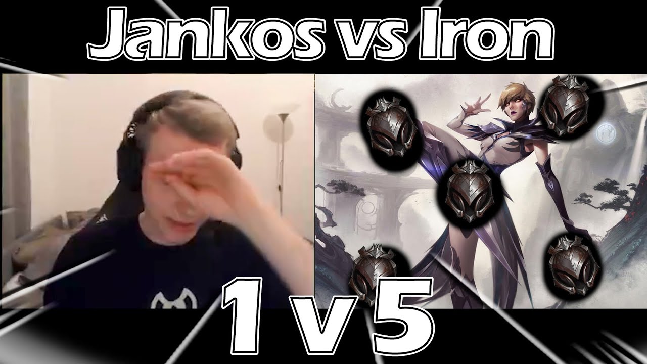 Jankos VS IRON | Can Jankos win against 5 IRON PLAYERS?