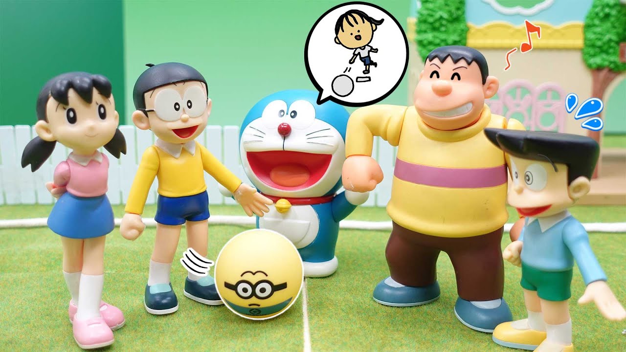ころがしドッジボール で あそぼう おもちゃ アニメ 【ドラえもん】