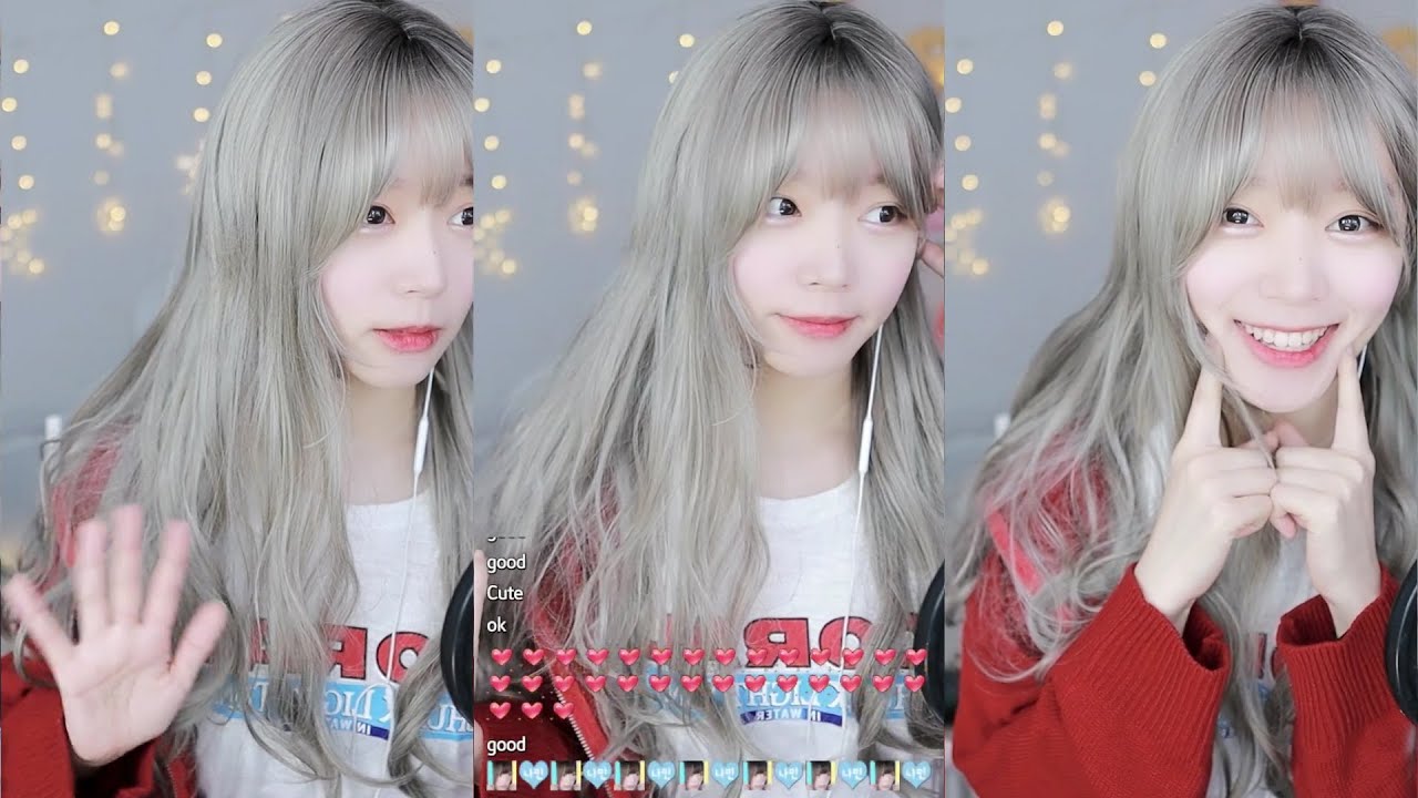 안녕? 나는 은발나민이야~